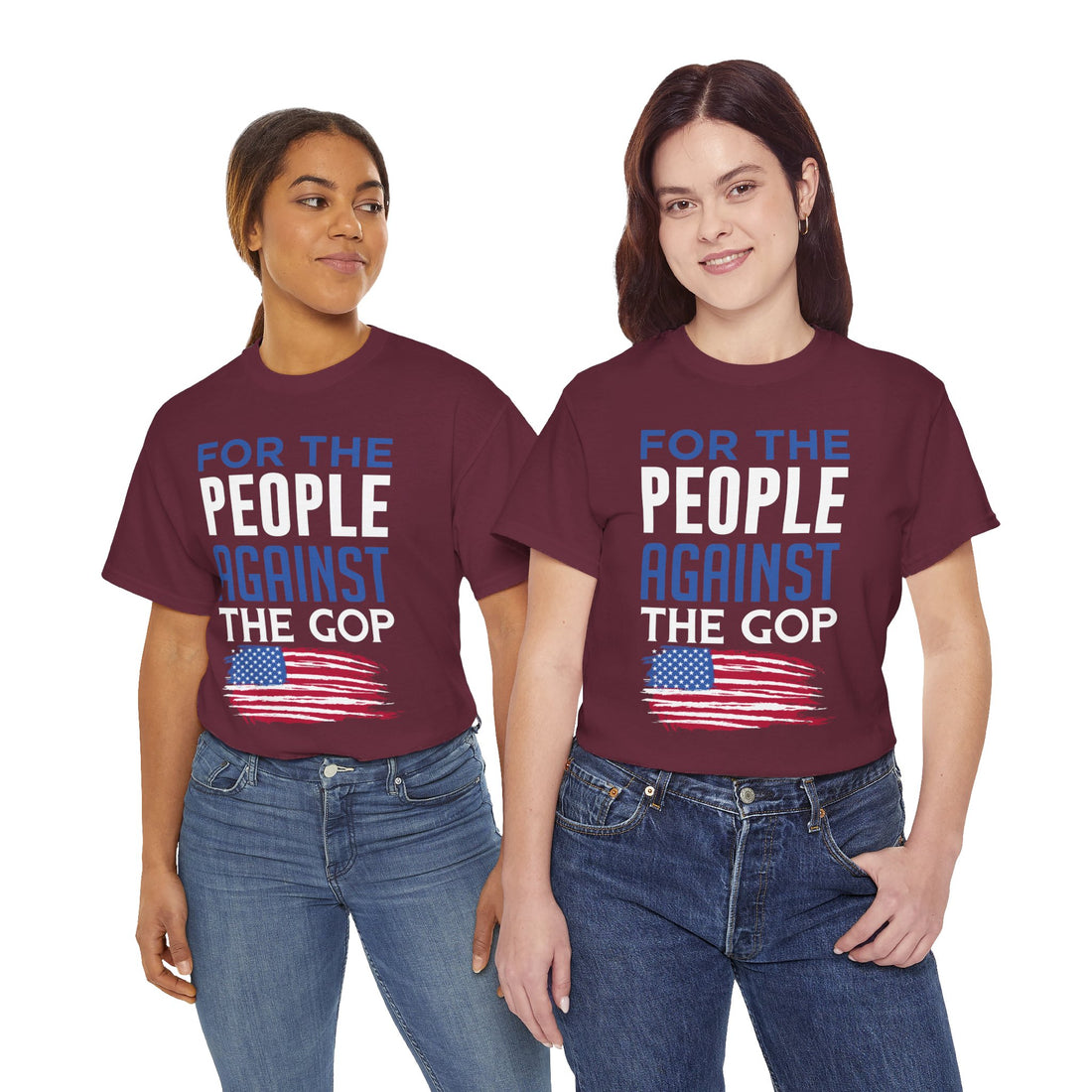 For The People Against The GOP Unisex Heavy Cotton Tee