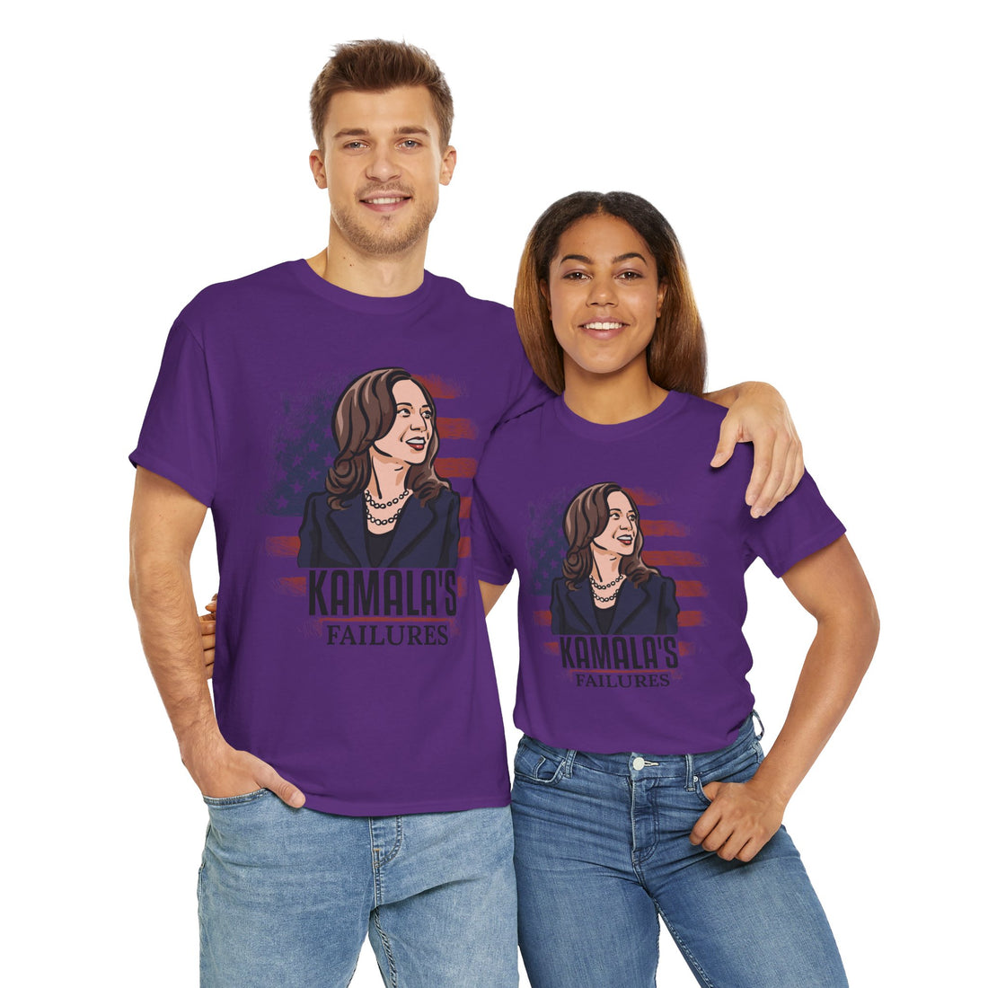 Kamala's Failures Unisex Heavy Cotton Tee