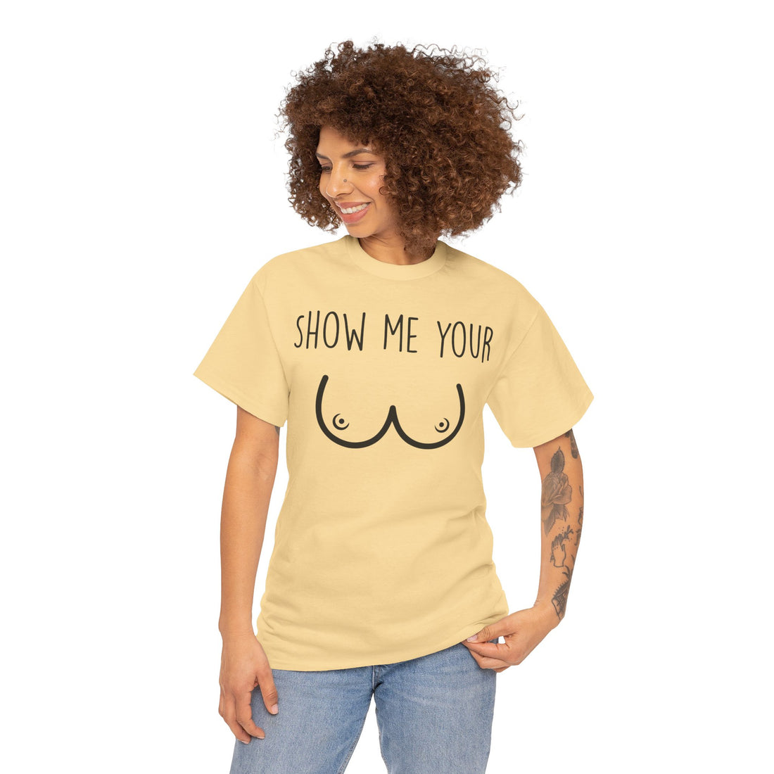 Show Me Your Unisex Heavy Cotton Tee