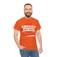 Keep America Safe From Democrats Unisex Heavy Cotton Tee