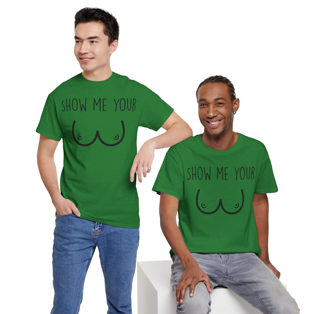 Show Me Your Unisex Heavy Cotton Tee