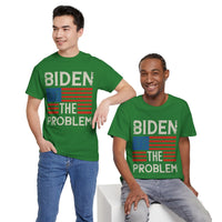 Biden The Problem Unisex Heavy Cotton Tee