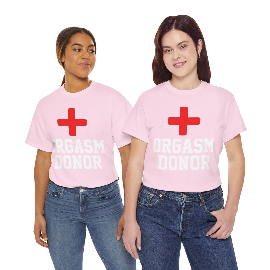 Orgasm Donor Unisex Heavy Cotton Tee