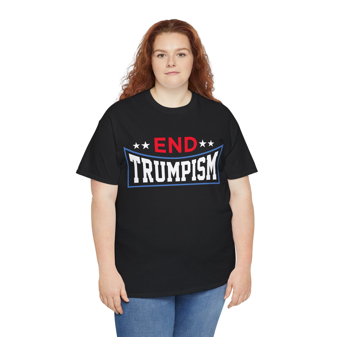 End Trumpism Unisex Heavy Cotton Tee