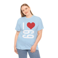 I Love 69 Unisex Heavy Cotton Tee