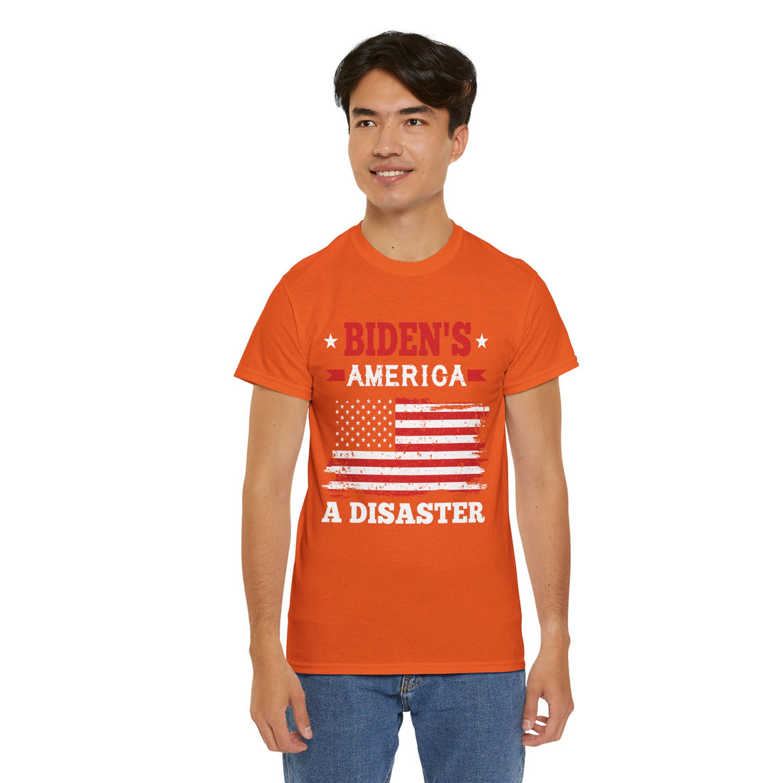 Biden's America A Disaster Unisex Heavy Cotton Tee