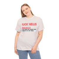 Fuck News Unisex Heavy Cotton Tee