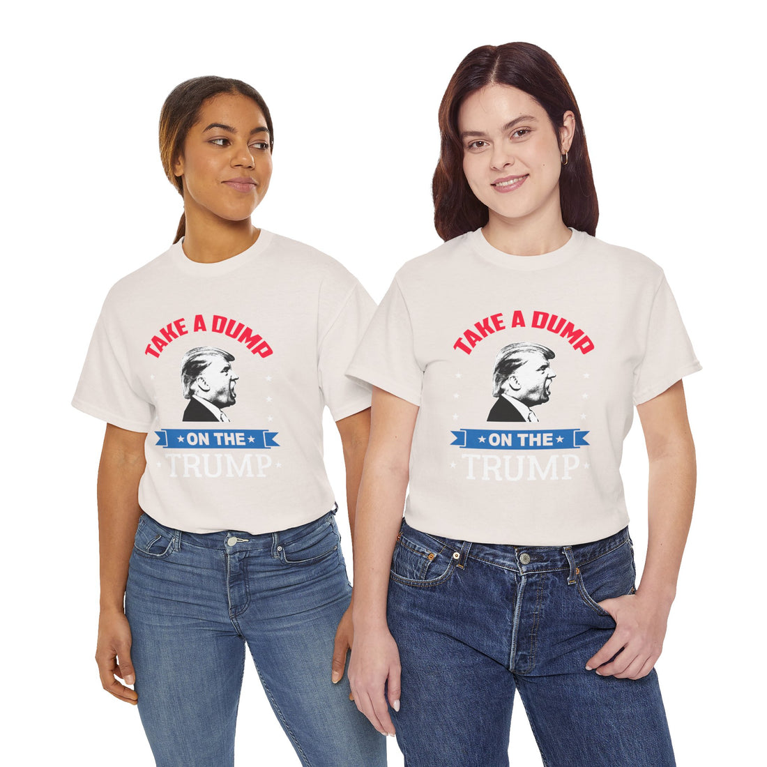 Take A Dump On The Trump Unisex Heavy Cotton Tee