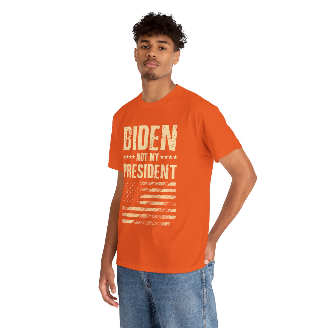 Biden Not My President Unisex Heavy Cotton Tee