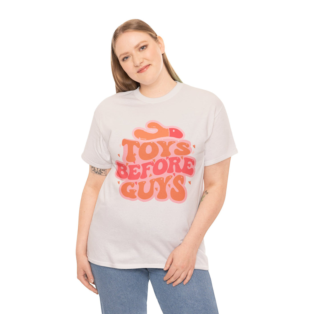 Toys Before Guys Unisex Heavy Cotton Tee