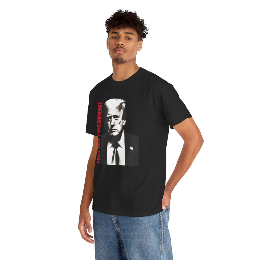 Not My President Unisex Heavy Cotton Tee