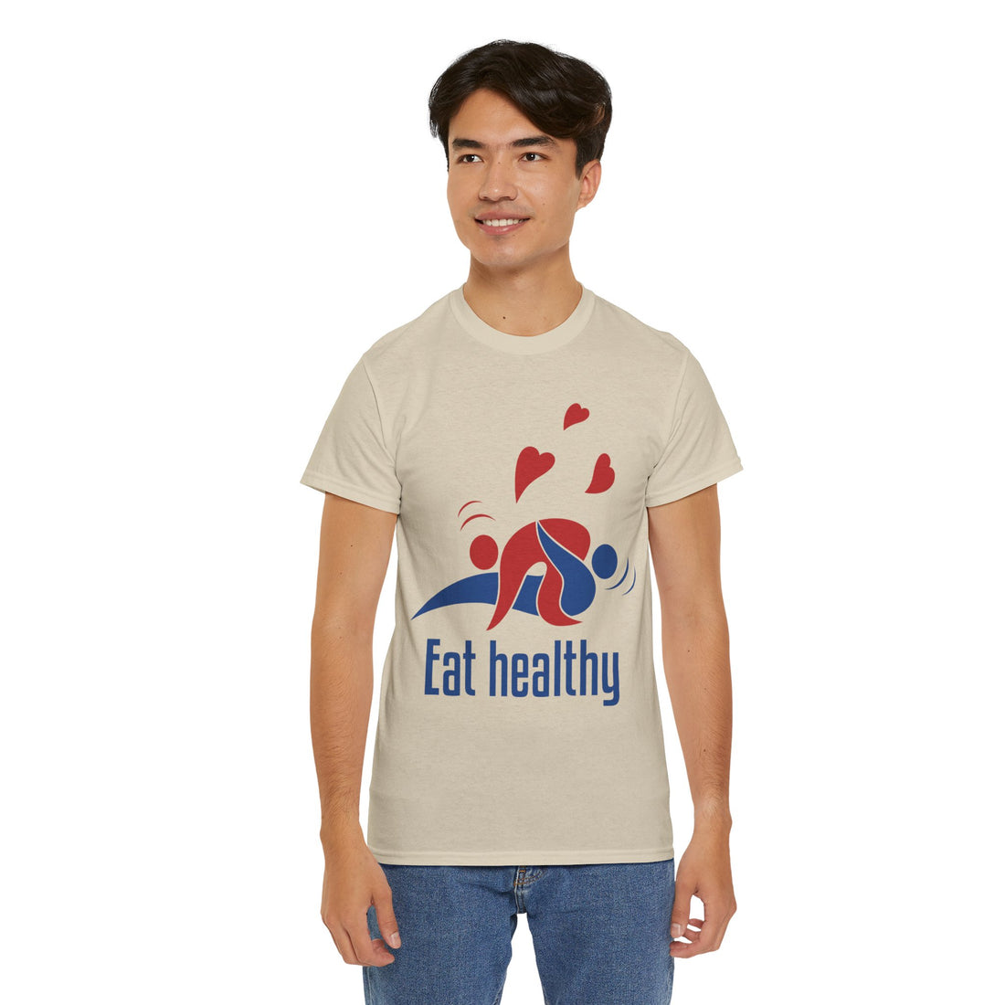 Eat Healthy Unisex Heavy Cotton Tee