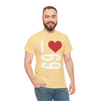 I Love 69 Unisex Heavy Cotton Tee