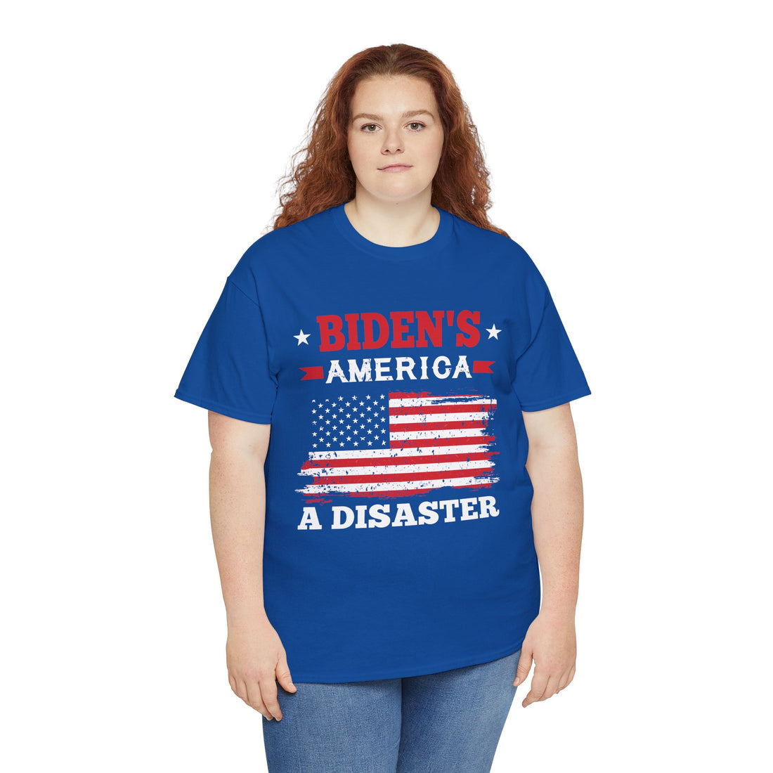 Biden's America A Disaster Unisex Heavy Cotton Tee