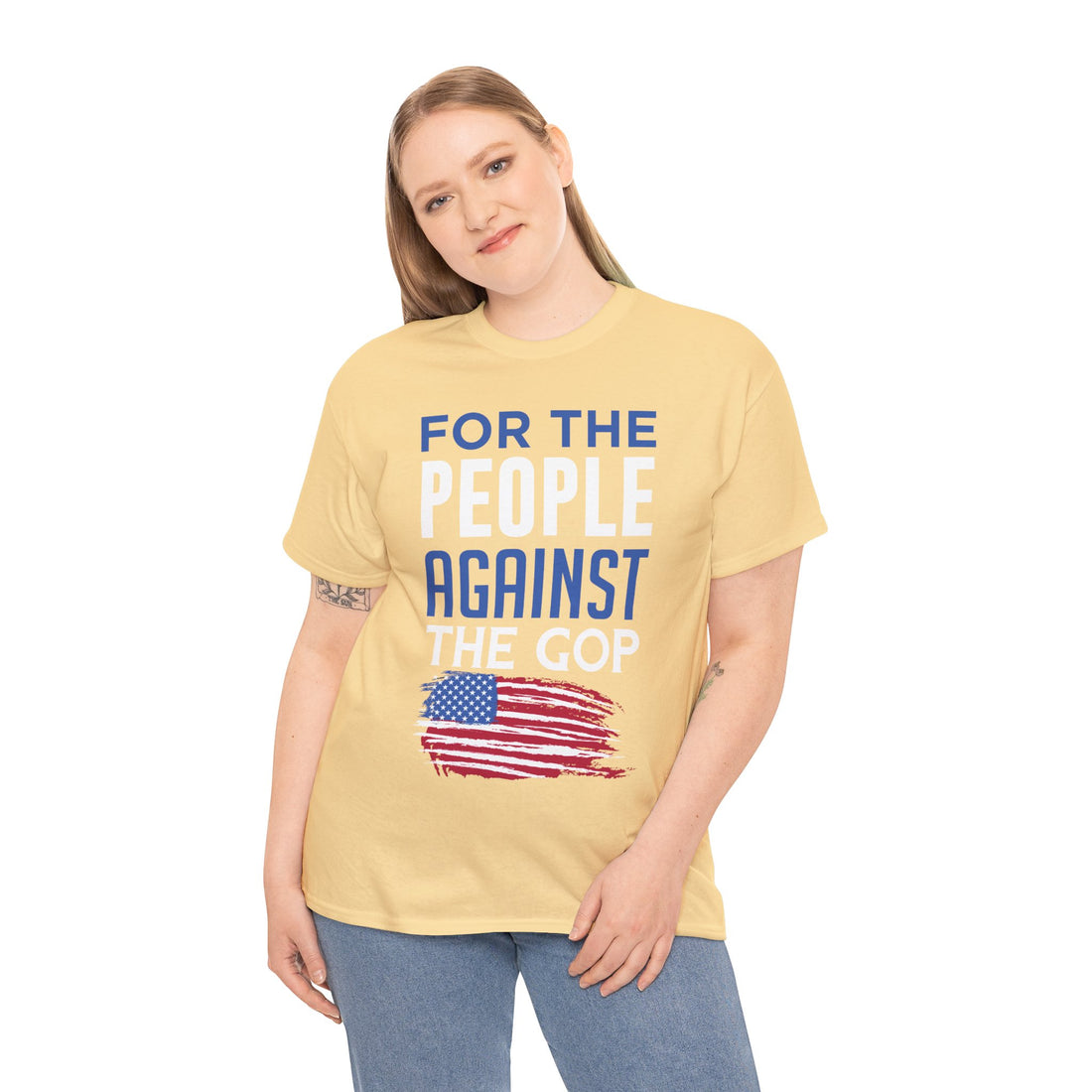 For The People Against The GOP Unisex Heavy Cotton Tee