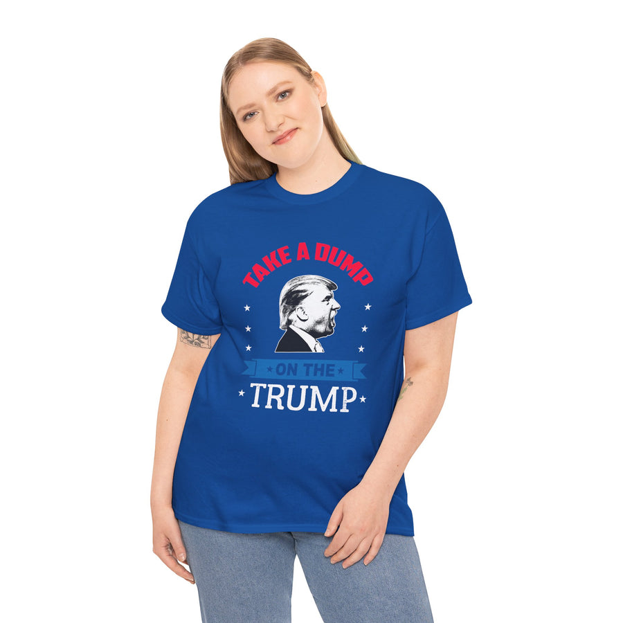 Take A Dump On The Trump Unisex Heavy Cotton Tee