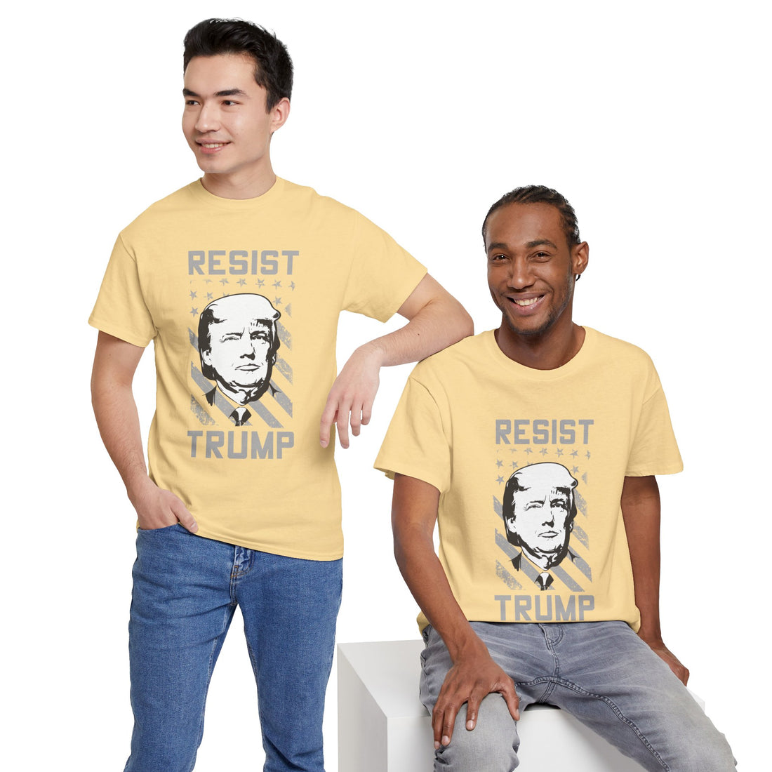 Resist Trump Unisex Heavy Cotton Tee