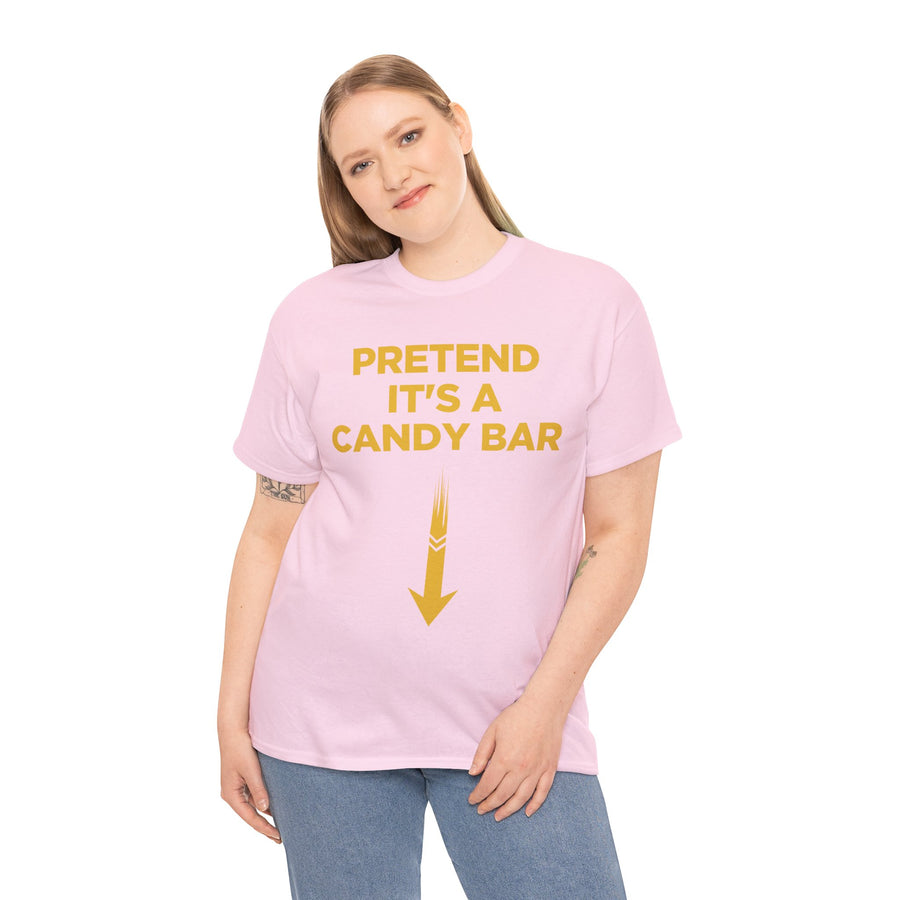 Pretend Its A Cany Bar Unisex Heavy Cotton Tee