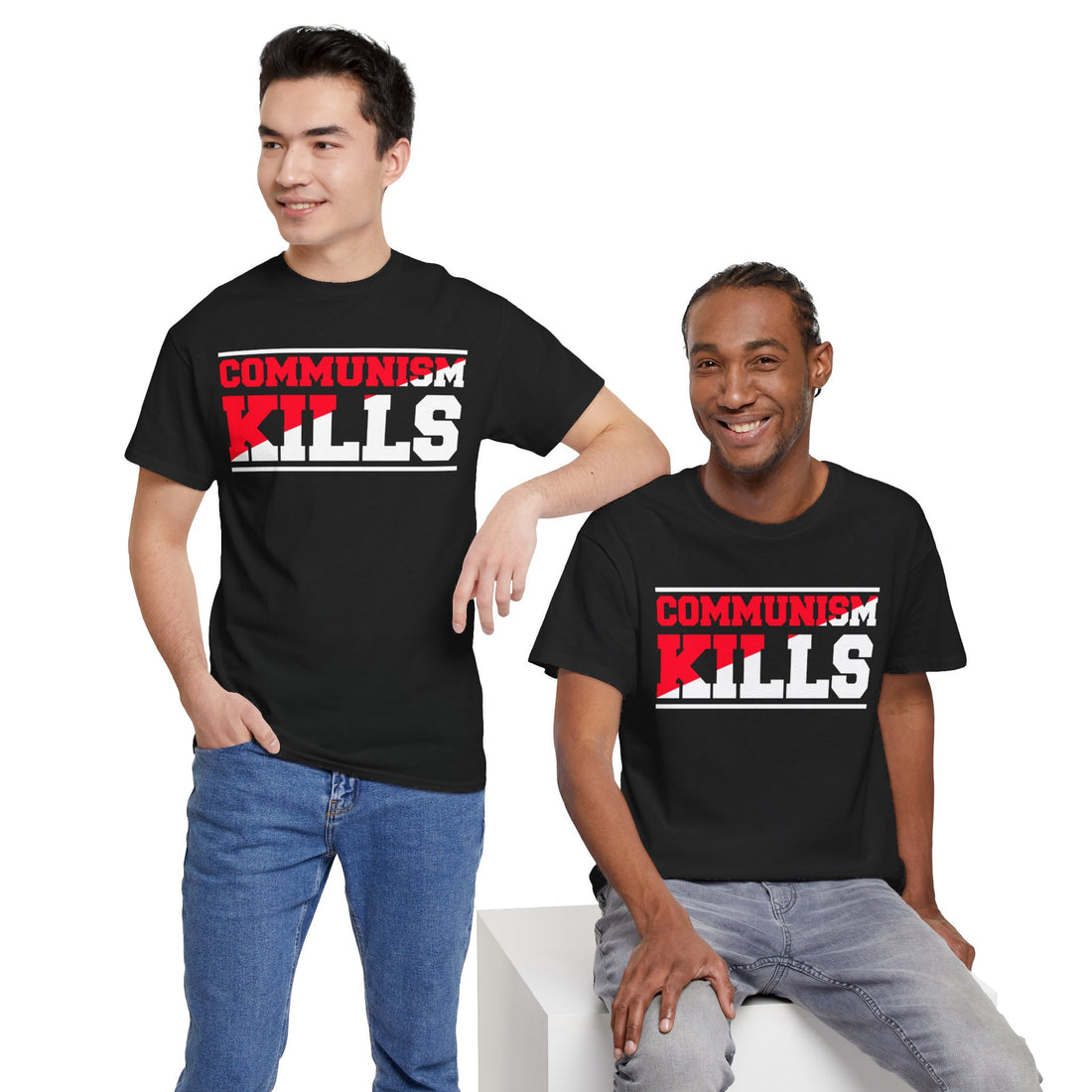 Communism Kills Unisex Heavy Cotton Tee