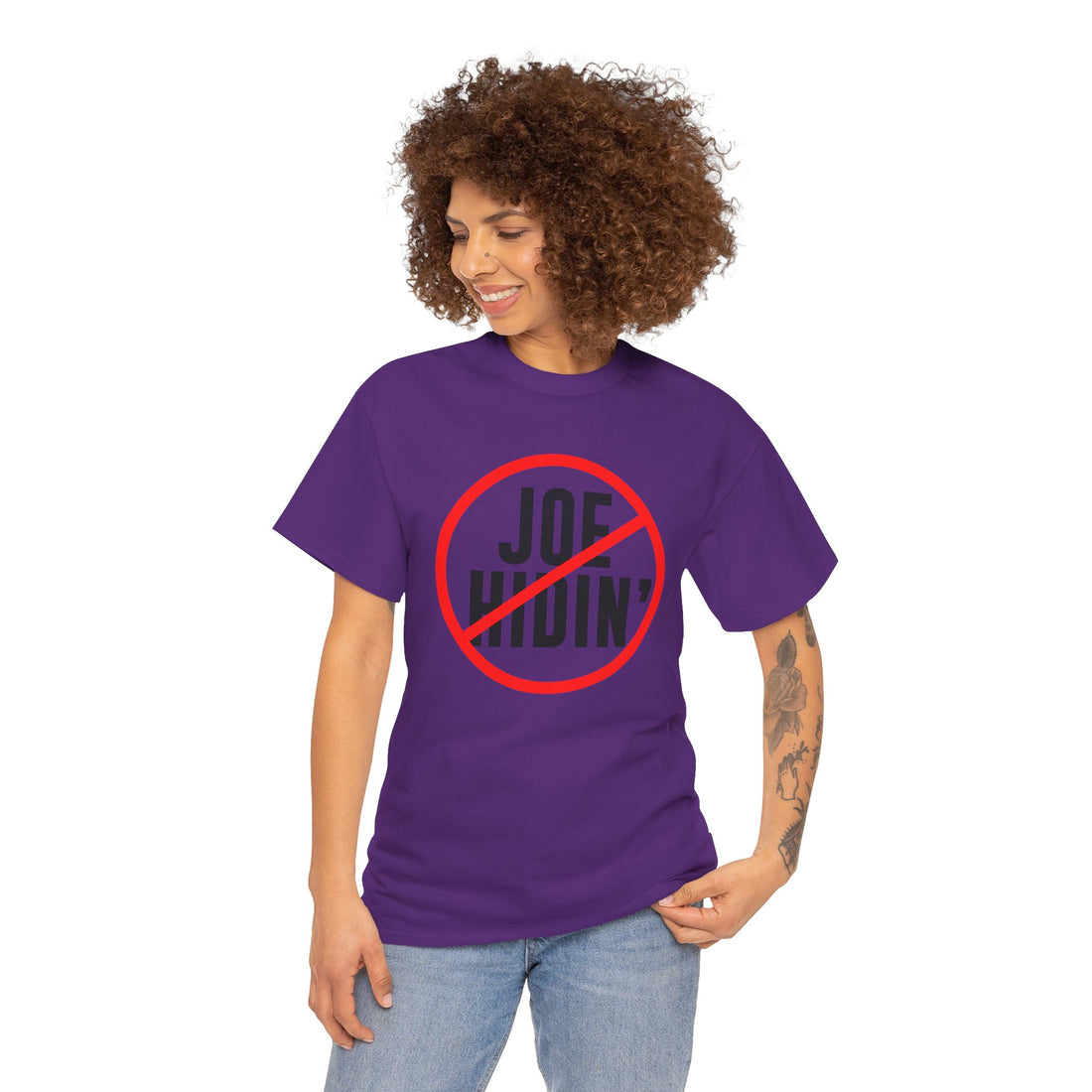 Joe Hidin Unisex Heavy Cotton Tee