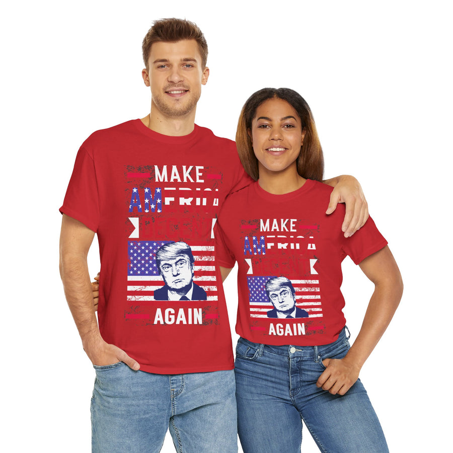 Make America Decent Again Unisex Heavy Cotton Tee