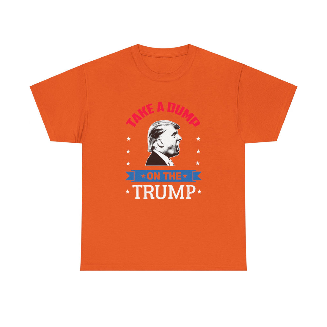 Take A Dump On The Trump Unisex Heavy Cotton Tee