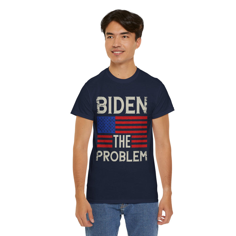 Biden The Problem Unisex Heavy Cotton Tee