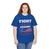 Fight Back Against Liberal Lies Unisex Heavy Cotton Tee