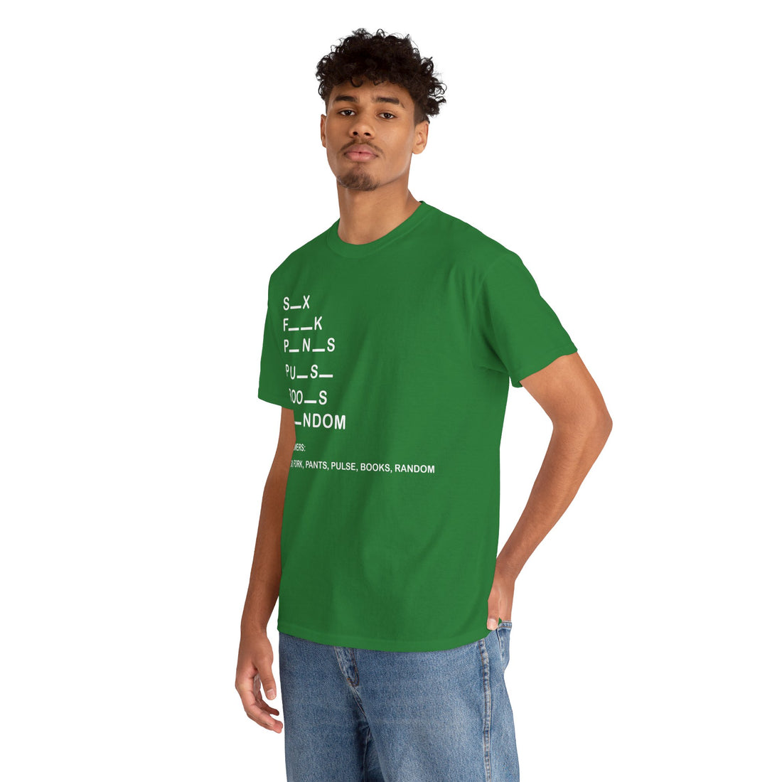 Six, Fork, Pants, Pulse, Book, Random, Unisex Heavy Cotton Tee