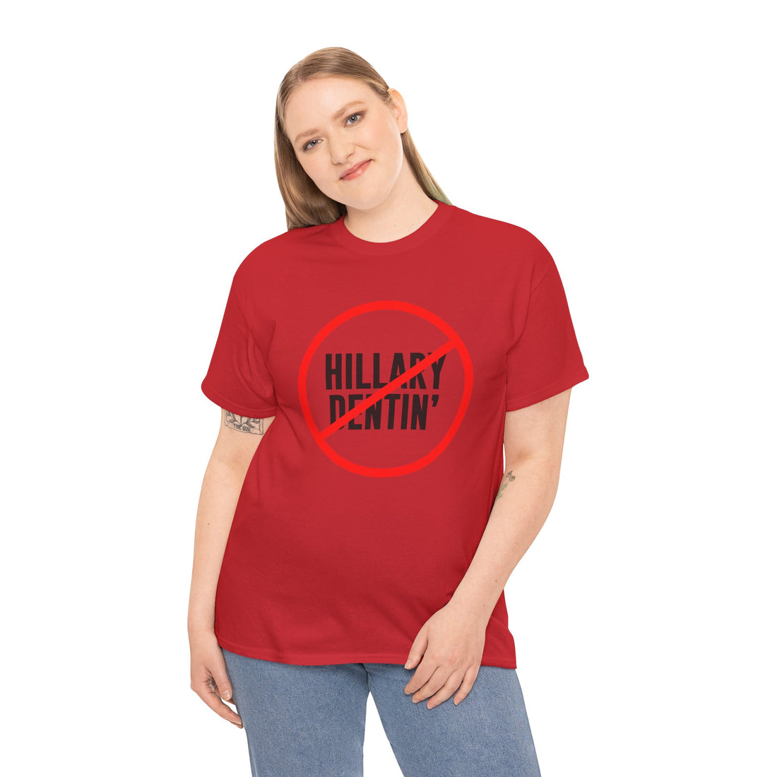 Hillary Dentin Unisex Heavy Cotton Tee