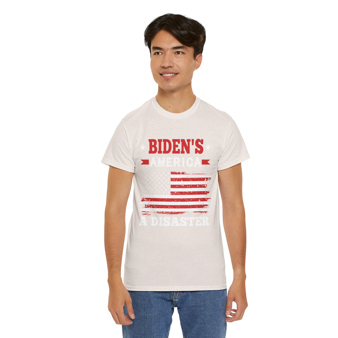 Biden's America A Disaster Unisex Heavy Cotton Tee