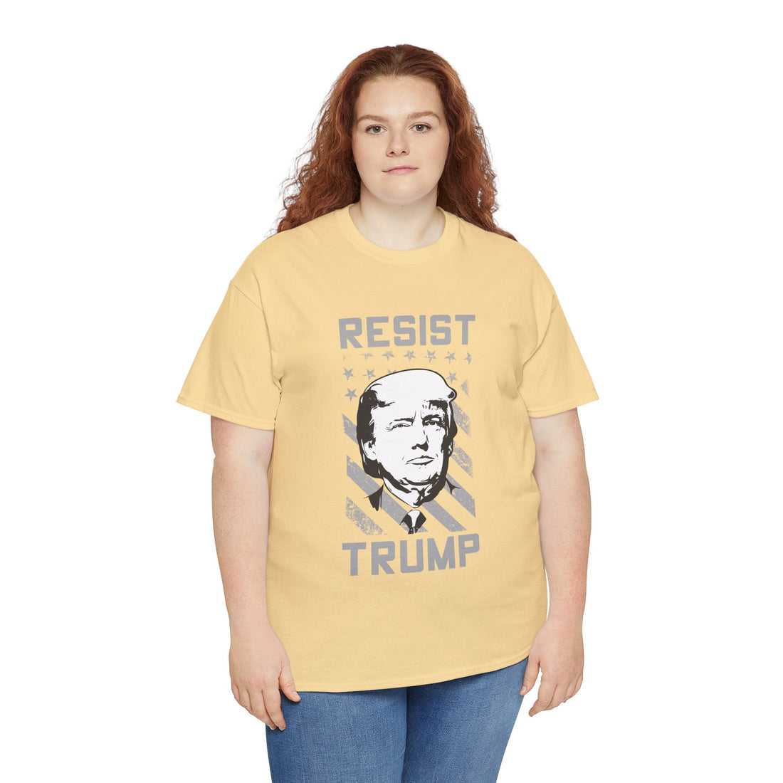 Resist Trump Unisex Heavy Cotton Tee