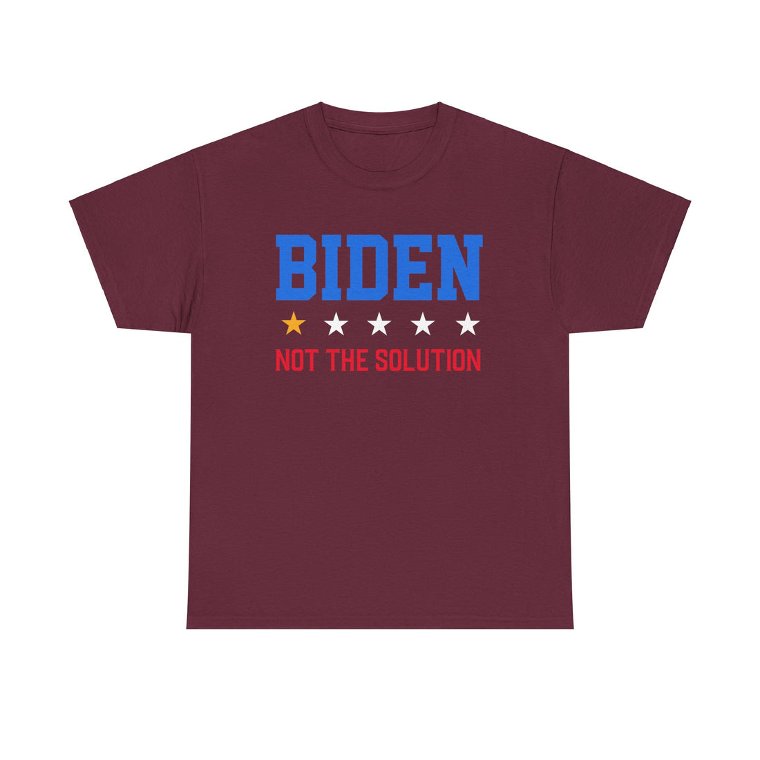 Biden Not The Solution Unisex Heavy Cotton Tee