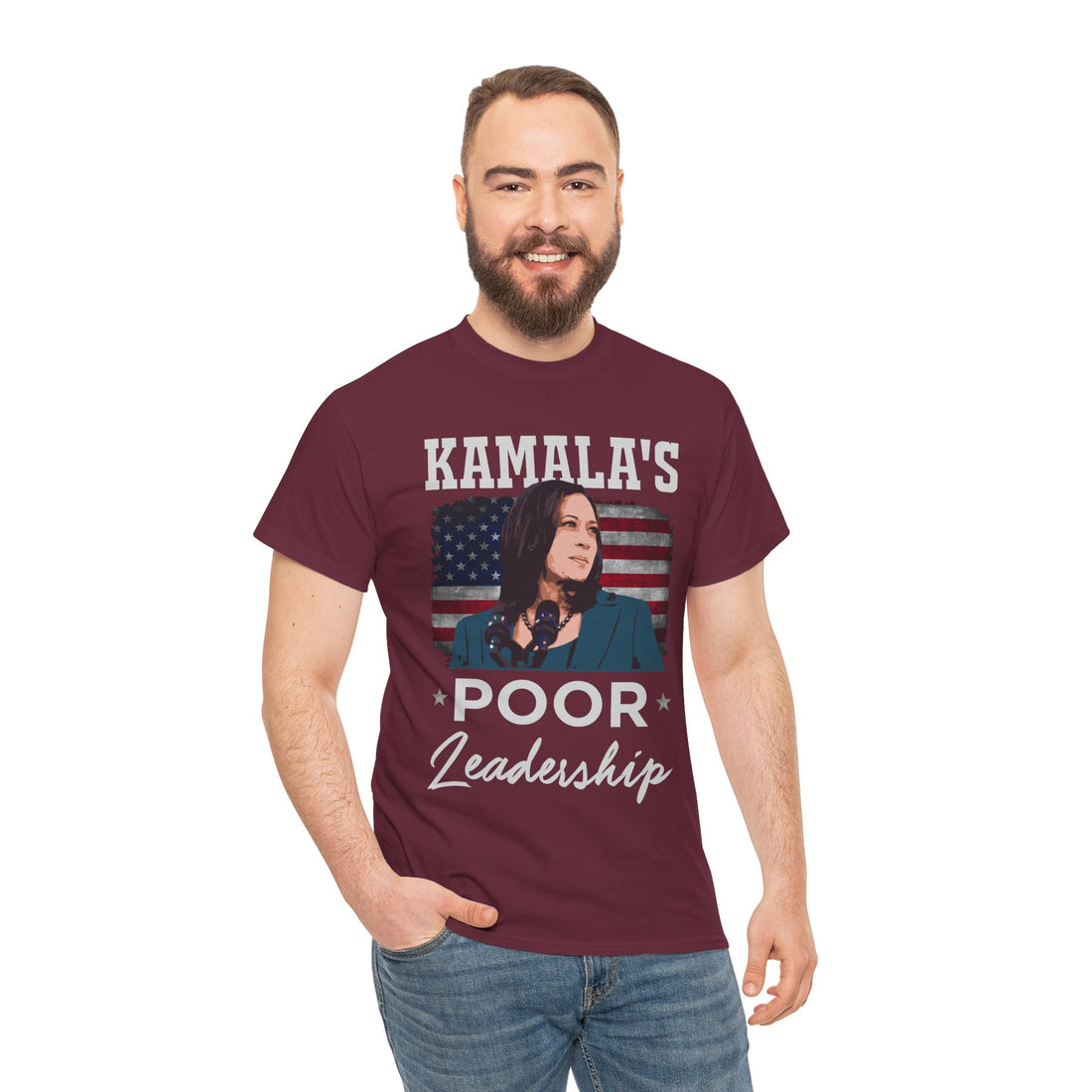 Kamala's Poor Unisex Heavy Cotton Tee