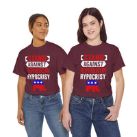 Stand Against Republican Hypocrisy Unisex Heavy Cotton Tee