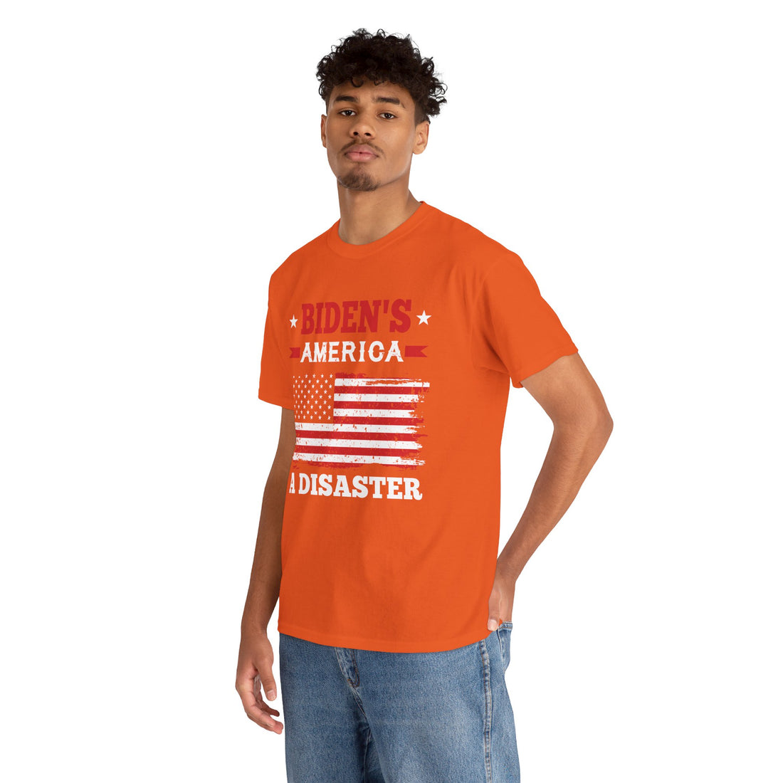 Biden's America A Disaster Unisex Heavy Cotton Tee