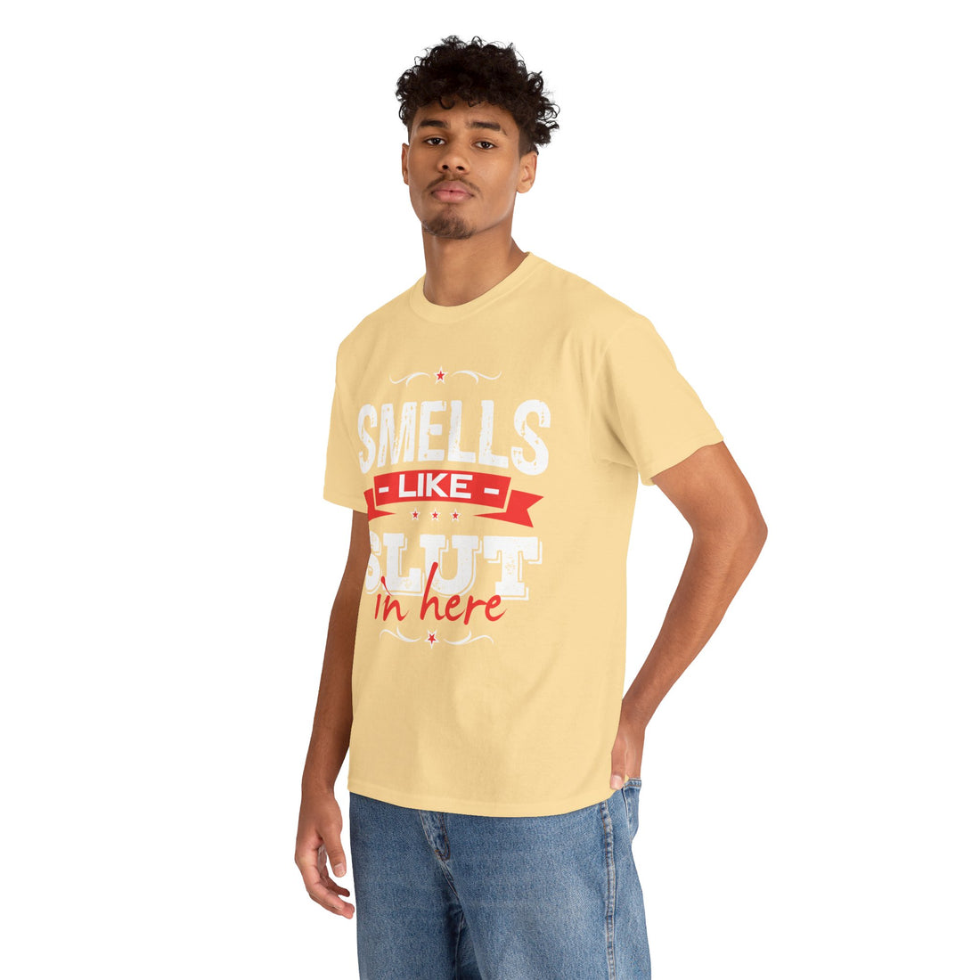 Smells Like Slut In Here Unisex Heavy Cotton Tee