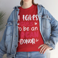 It Take Guts To Be An Organ Donor Unisex Heavy Cotton Tee