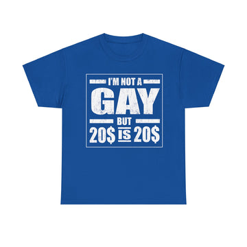 I'M Not Gay But Is 20 20 Unisex Heavy Cotton Tee