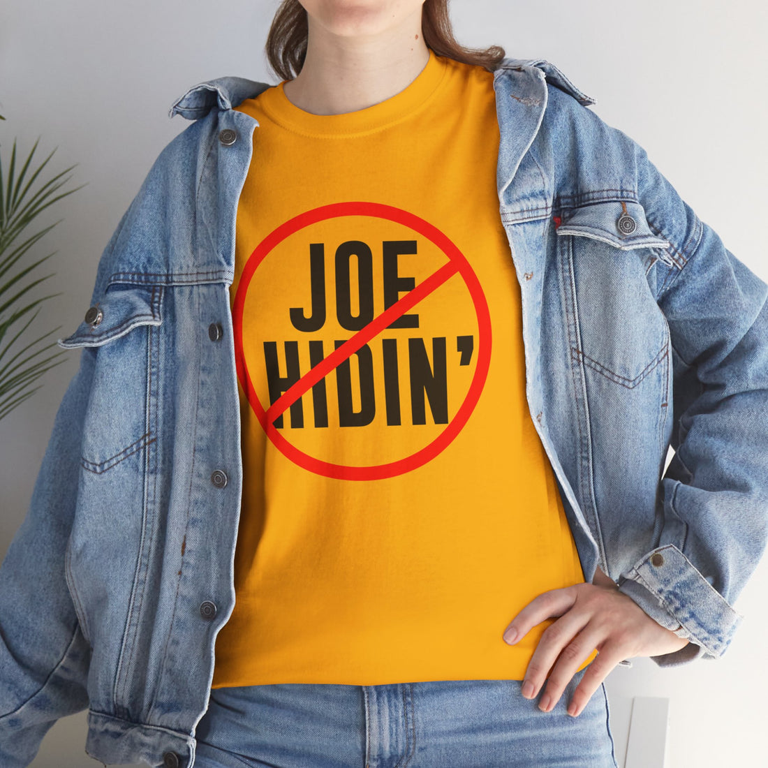 Joe Hidin Unisex Heavy Cotton Tee