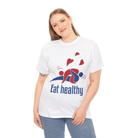 Eat Healthy Unisex Heavy Cotton Tee