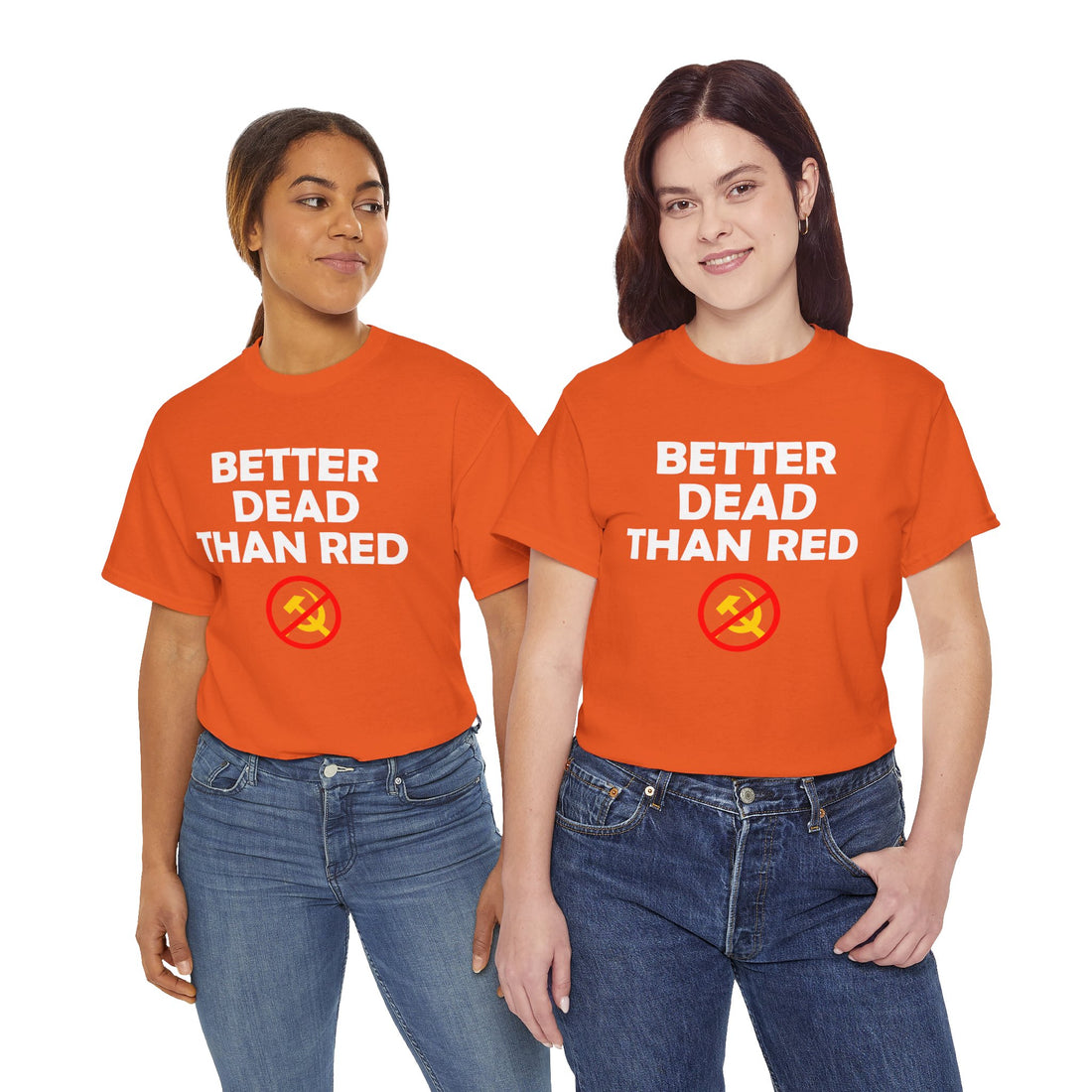 Better Dead Than Red Unisex Heavy Cotton Tee