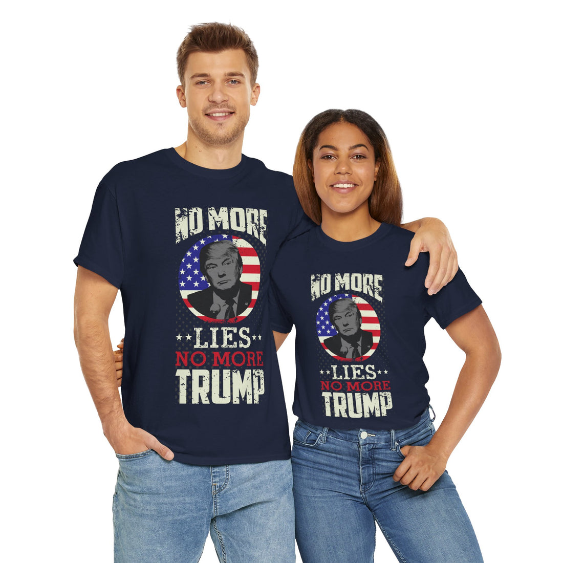 No More Lies Trump Unisex Heavy Cotton Tee