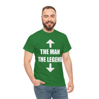 The Man The Legend Unisex Heavy Cotton Tee