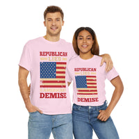 Republican Lies American Demise Unisex Heavy Cotton Tee