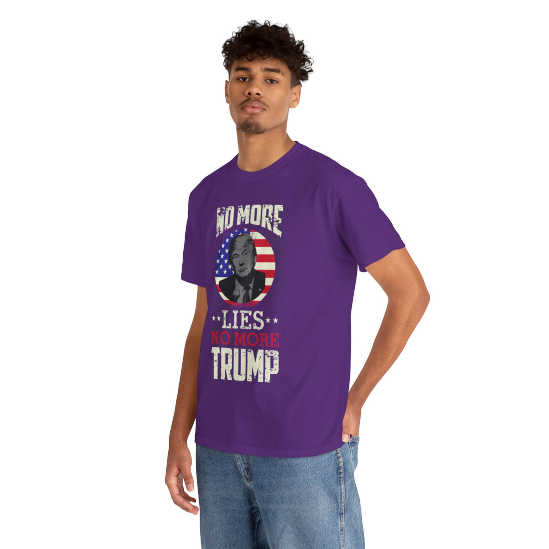 No More Lies Trump Unisex Heavy Cotton Tee