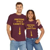 Pretend Its A Cany Bar Unisex Heavy Cotton Tee