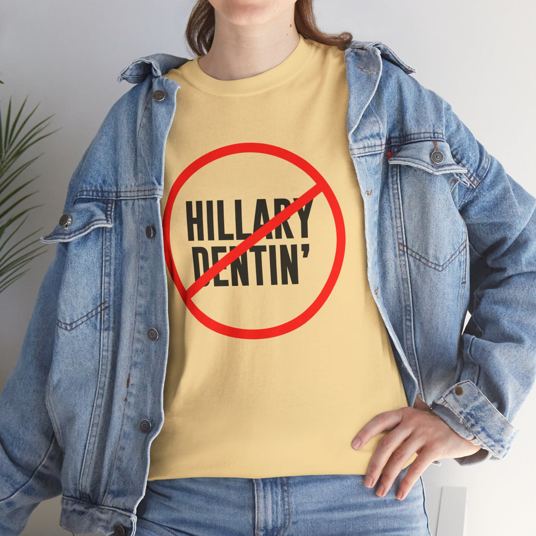 Hillary Dentin Unisex Heavy Cotton Tee