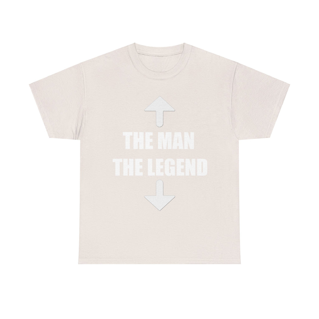 The Man The Legend Unisex Heavy Cotton Tee