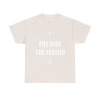 The Man The Legend Unisex Heavy Cotton Tee